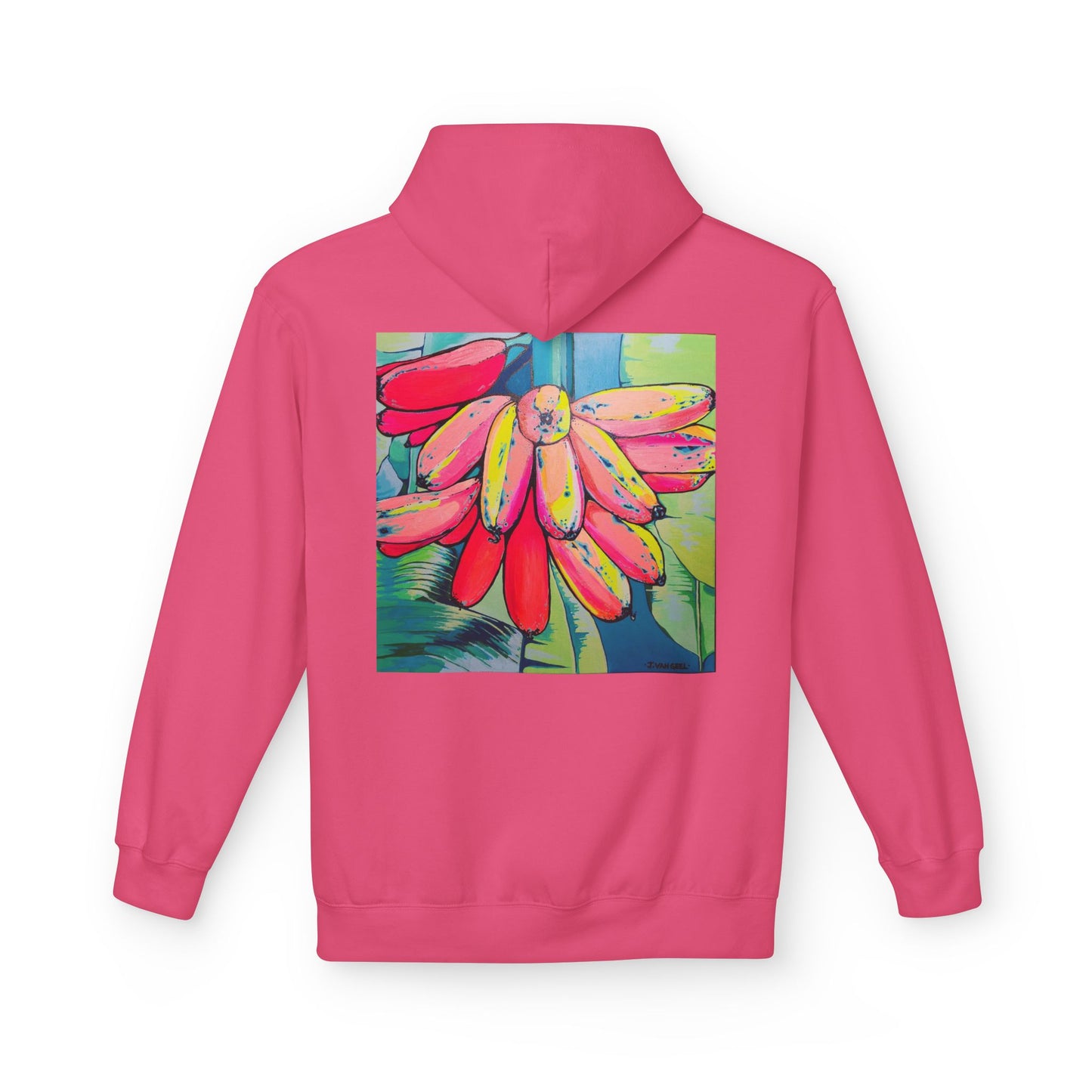 Unisex Neon Primitivo Bananas Soft Hoodie