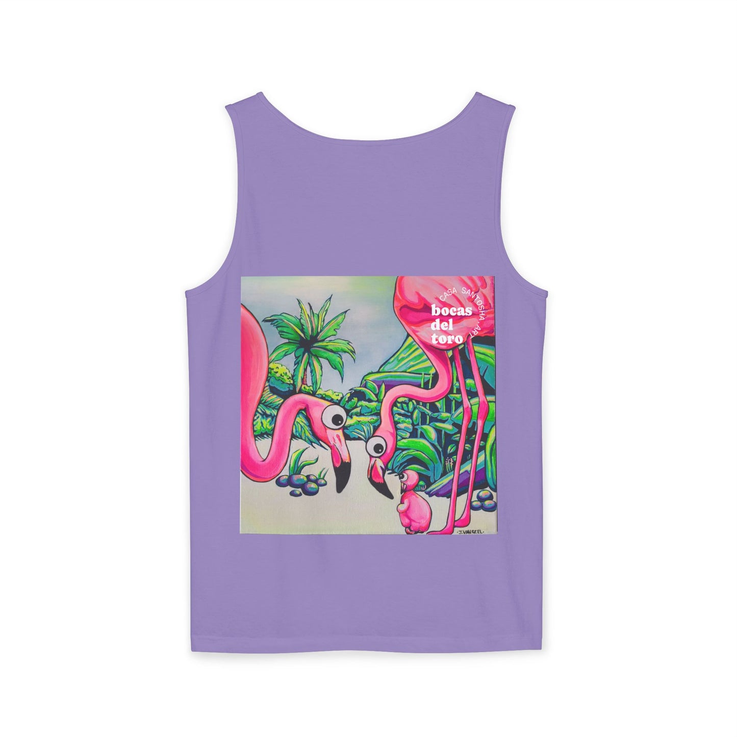 Unisex Cyclops Flamingo Family Tank Top - Perfect for Summer Vibes