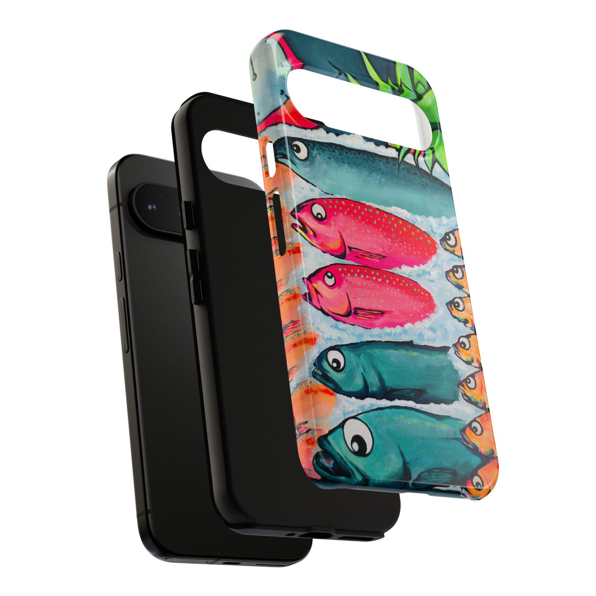 Neon Cabo Fish Market Tough Phone Case