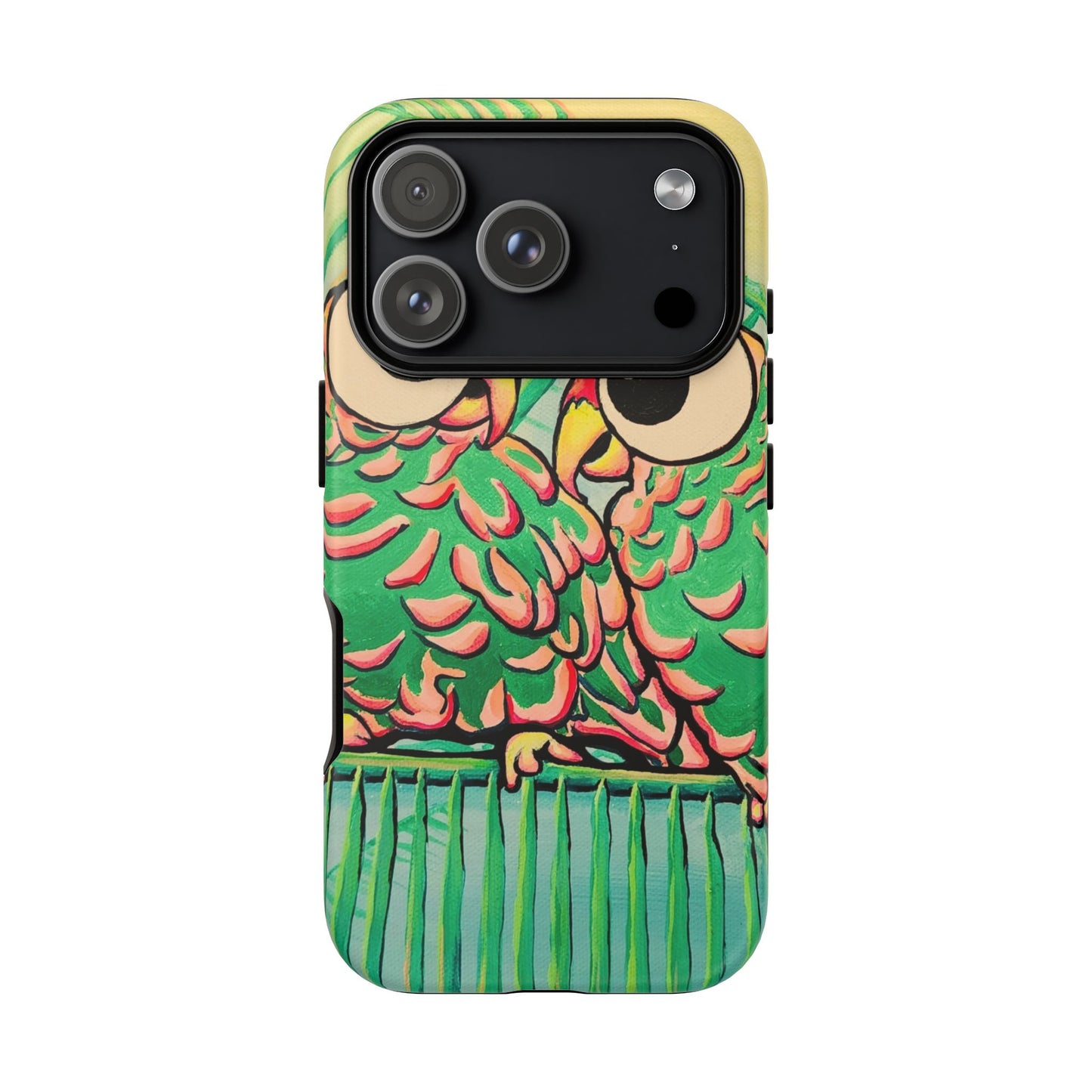 Chatty Cyclops Parrots Tough Phone Case