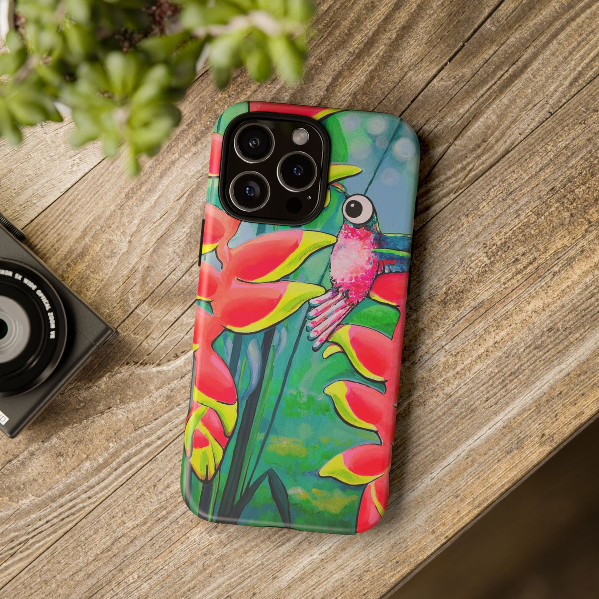 Cyclops Hummingbirds Tough Phone Case