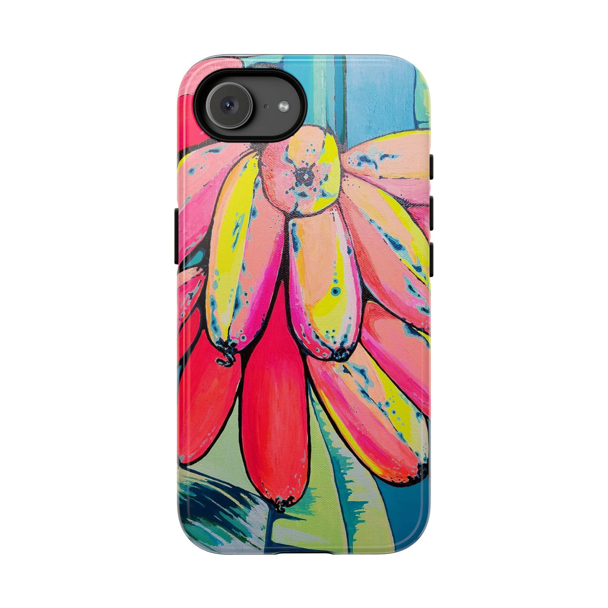 Neon Primitivo Bananas Tough Phone Case