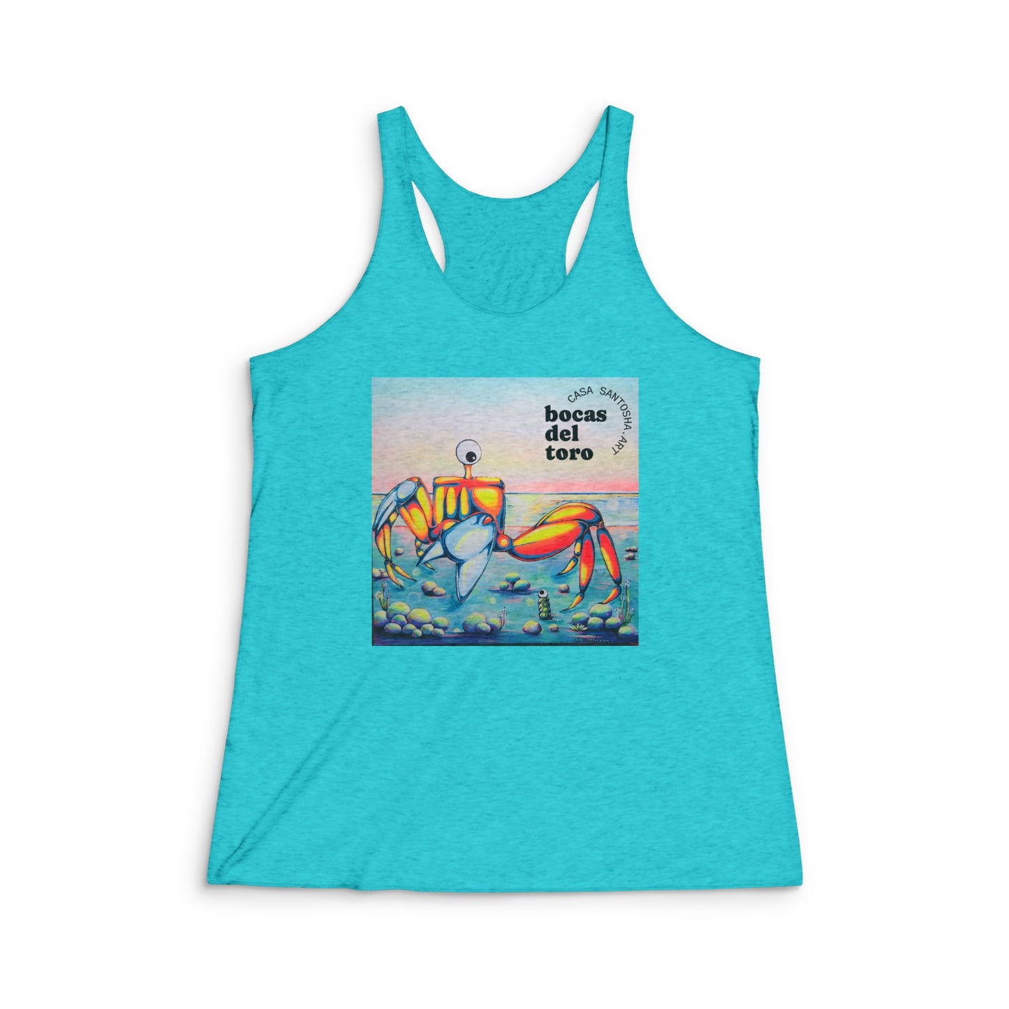 Women's Cyclops Crab Graphic Racerback Tank