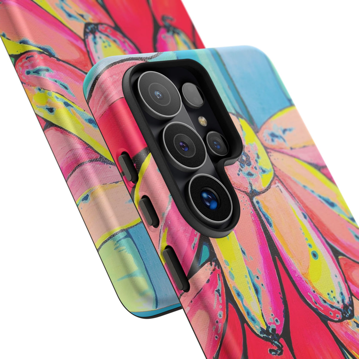 Neon Primitivo Bananas Tough Phone Case