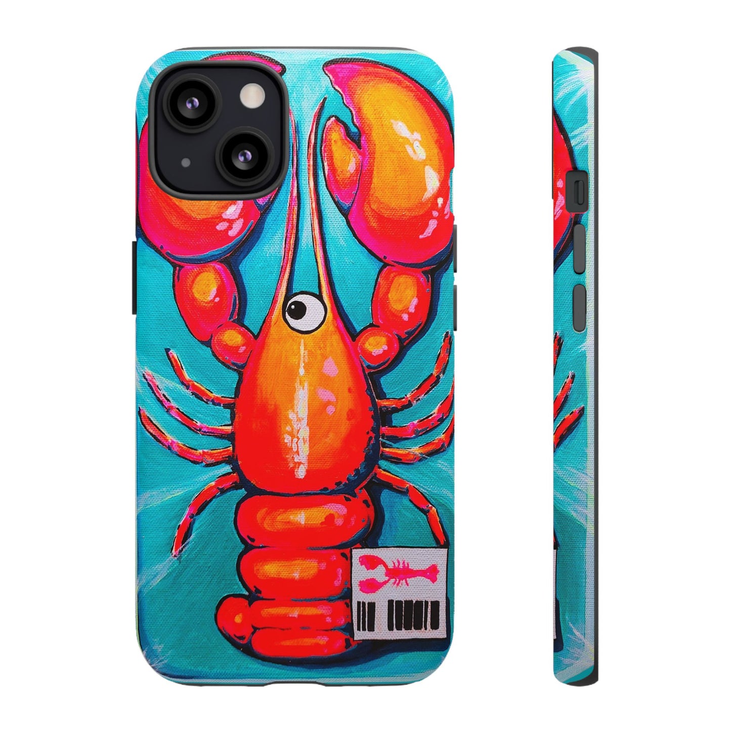 Neon Lobster Tough Phone Case