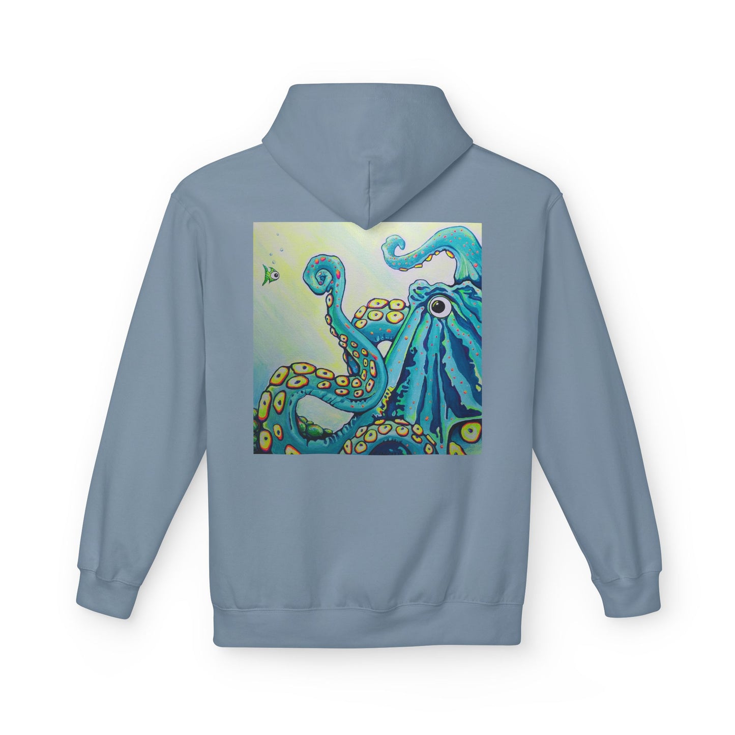 Unisex Cyclops Octopus Soft Hoodie