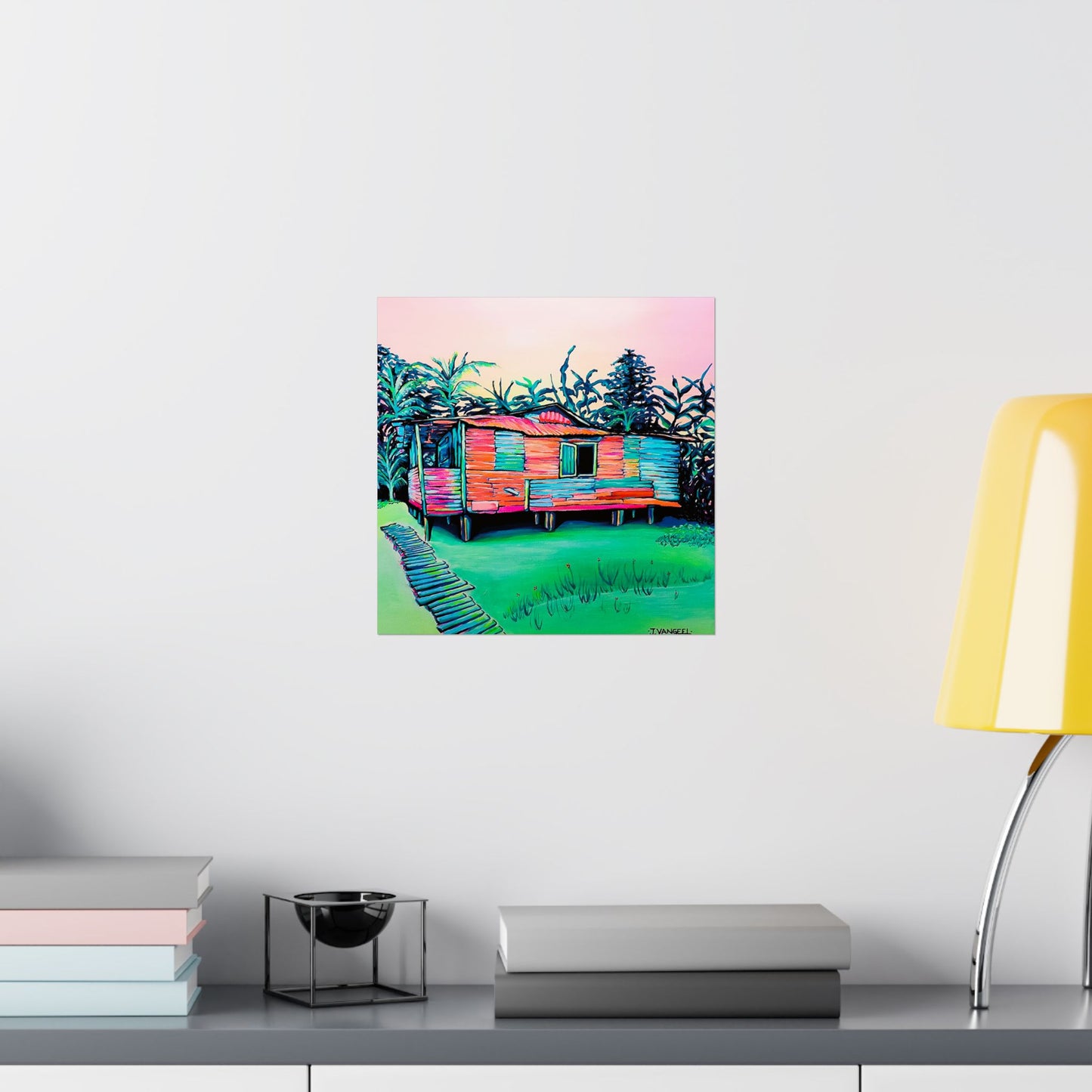 Luis Russell House Bocas Giclée Art Poster