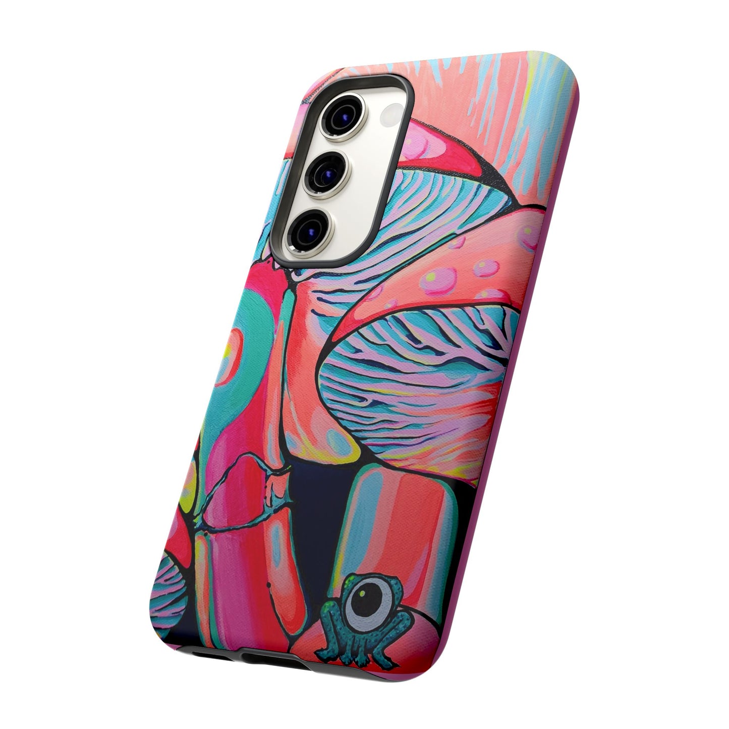 Neon Fat Bananas Tough Phone Case
