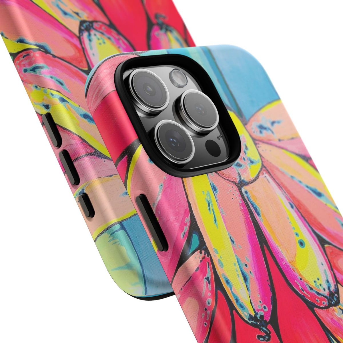 Neon Primitivo Bananas Tough Phone Case