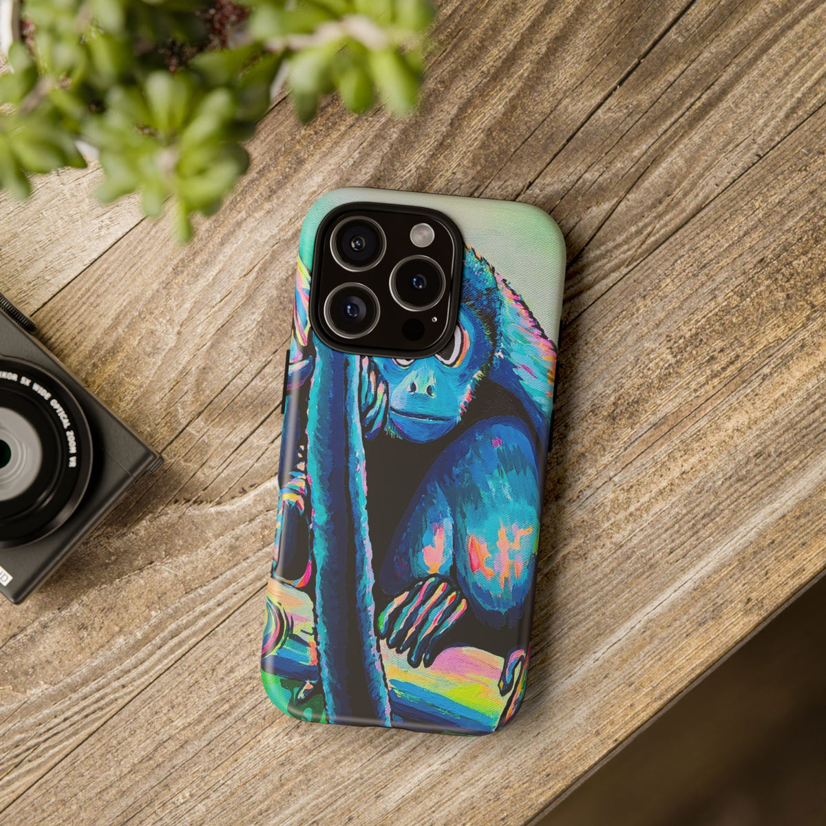 Cyclops Monkey Tough Phone Case