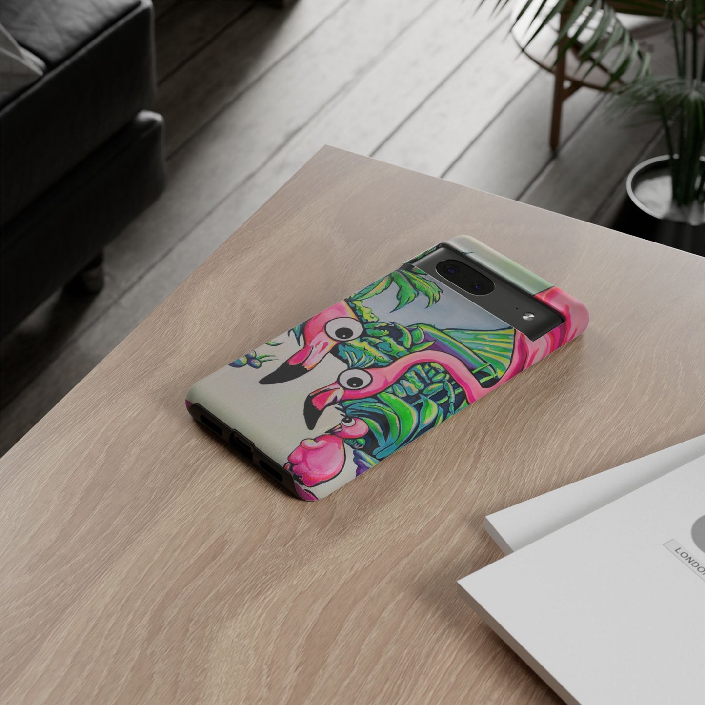 Flamingo Family Phone Case