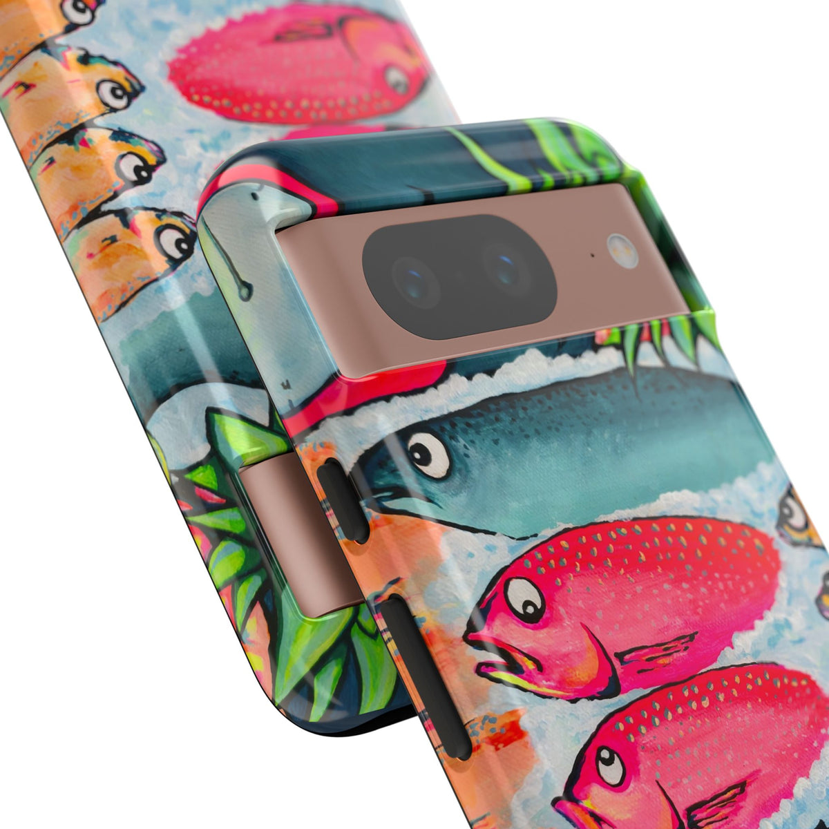 Neon Cabo Fish Market Tough Phone Case