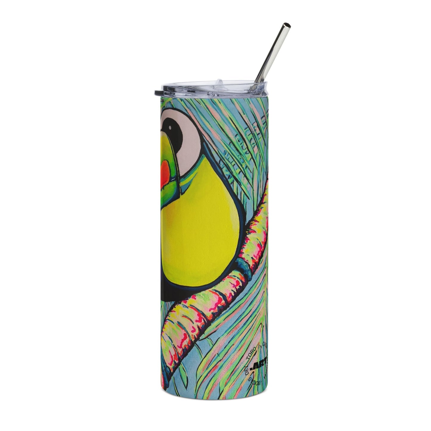 Cyclops Toucan Stainless Steel Tumbler, 20oz | Fun Travel Mug, Eco-Friendly