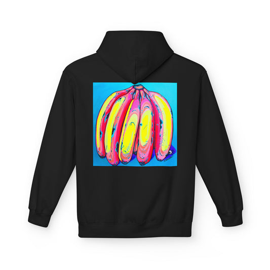 Unisex Neon Fat Bananas Soft Hoodie