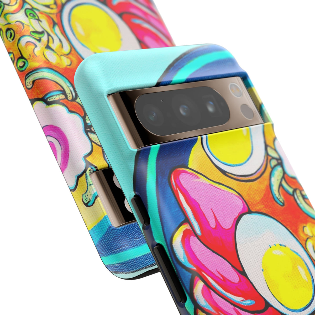 Coque de téléphone résistante Neon Ramen