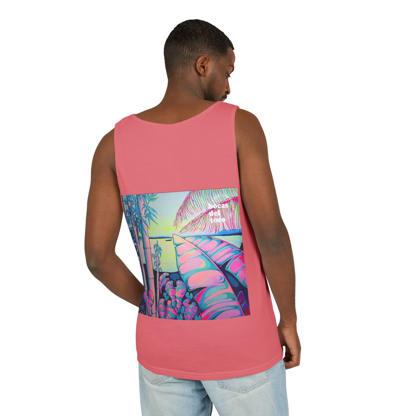 Unisex Serenity Bocas Tank Top - Perfect for Summer Vibes