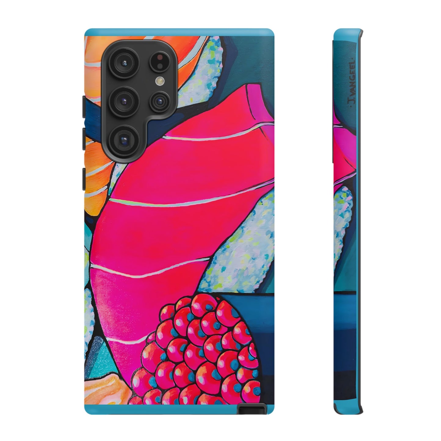 Coque de téléphone résistante Néon Sushi