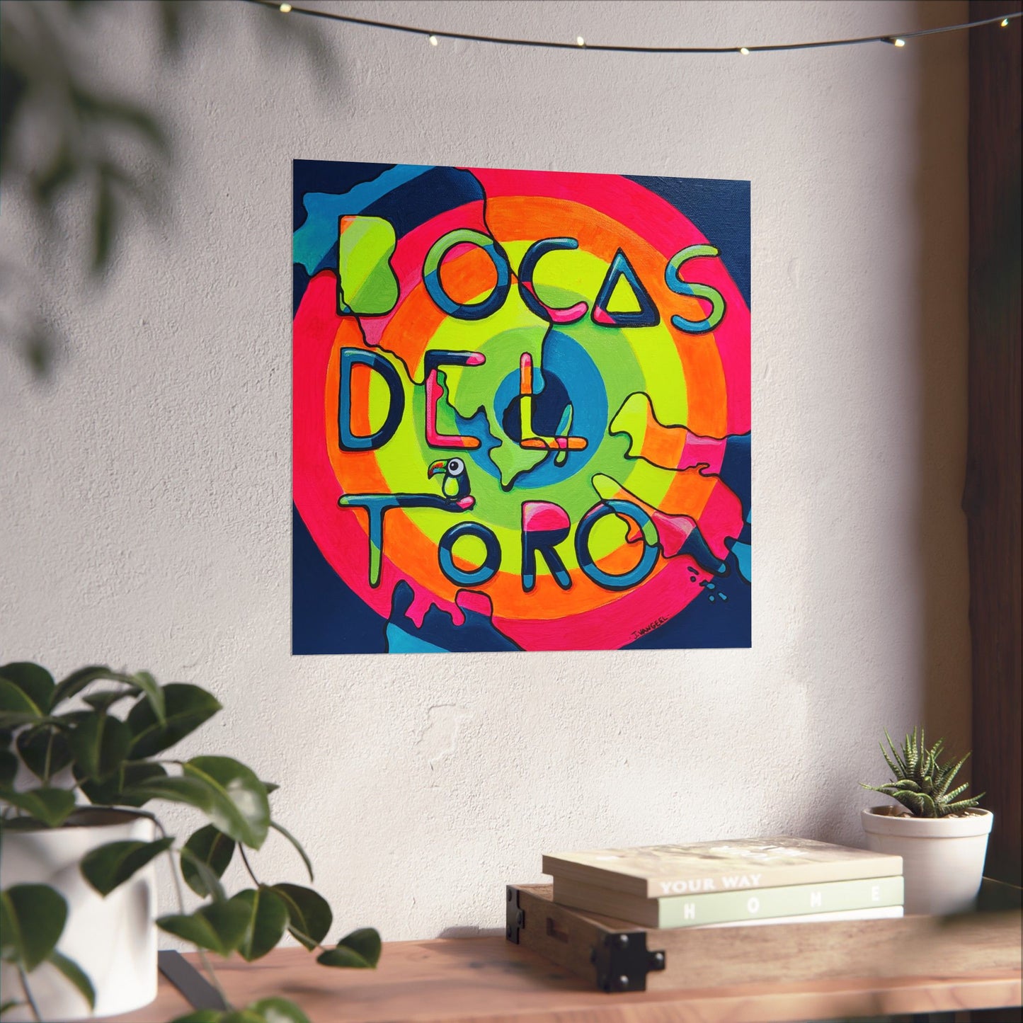 Bocas Del Toro Islands Giclée Art Poster