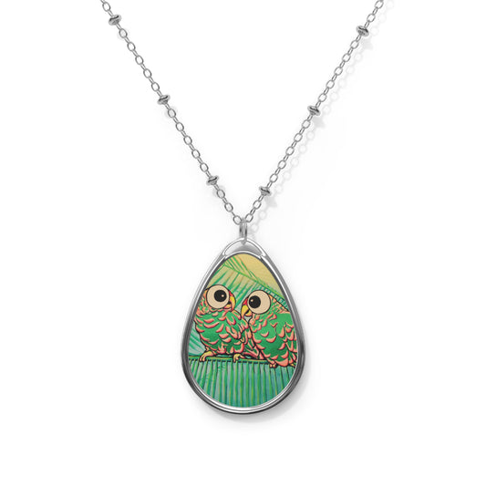 Chatty Cyclops Parrots Necklace