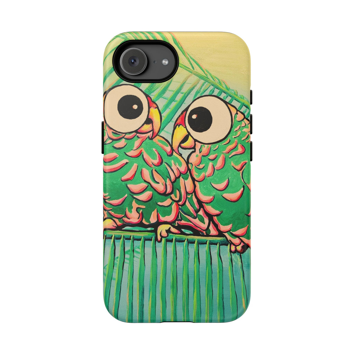 Chatty Cyclops Parrots Tough Phone Case
