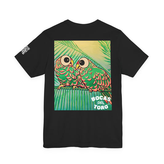 Unisex Chatty Cyclops Parrots Tee