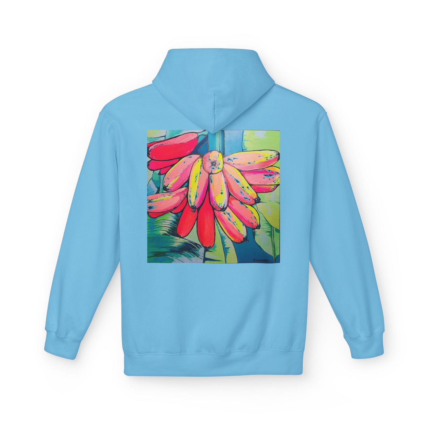 Unisex Neon Primitivo Bananas Soft Hoodie