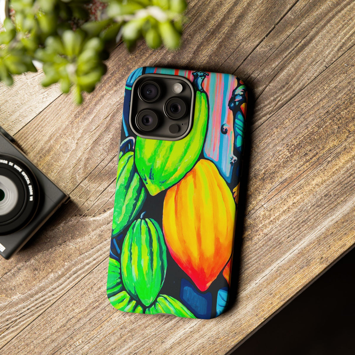 Coque de téléphone robuste Cacao Néon