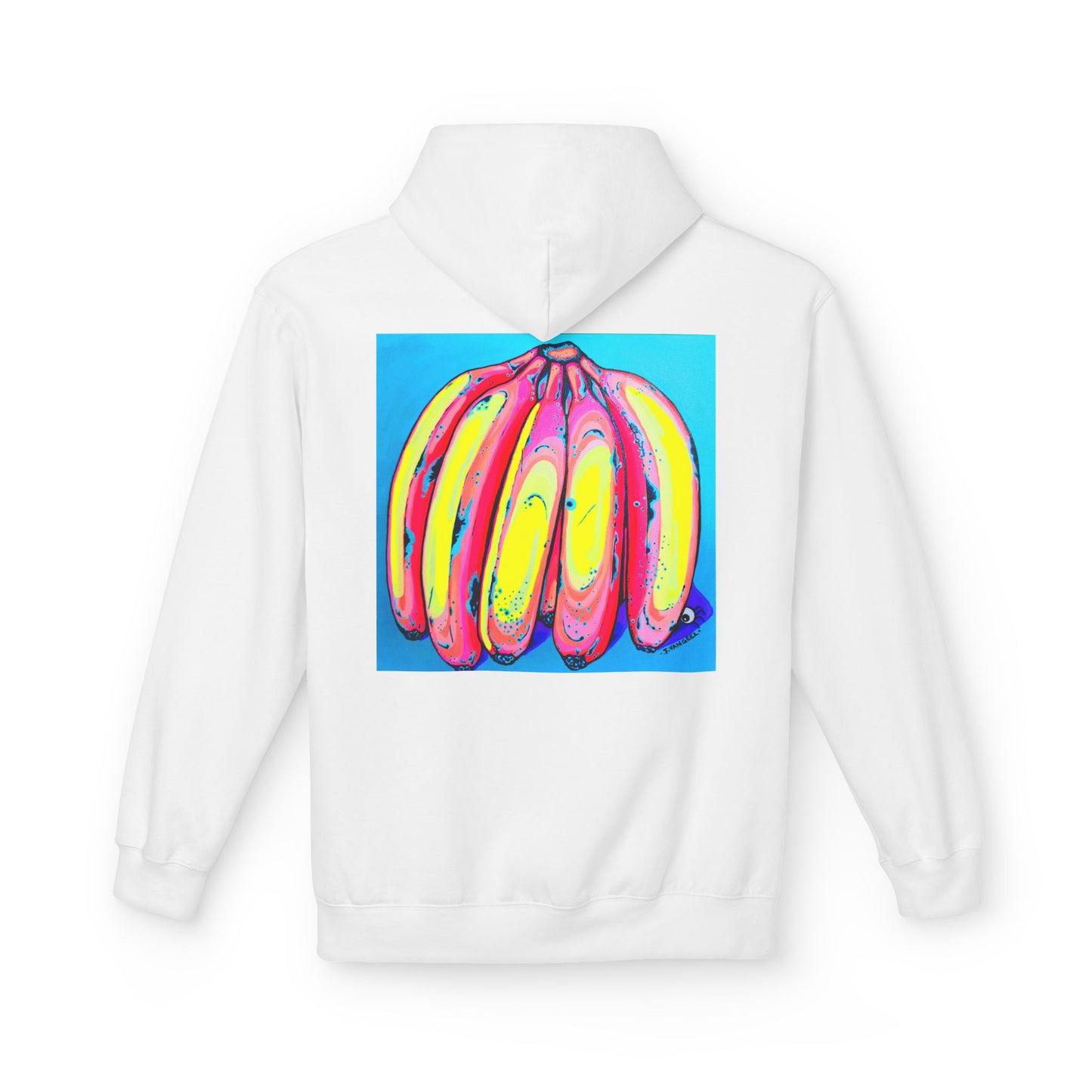 Unisex Neon Fat Bananas Soft Hoodie