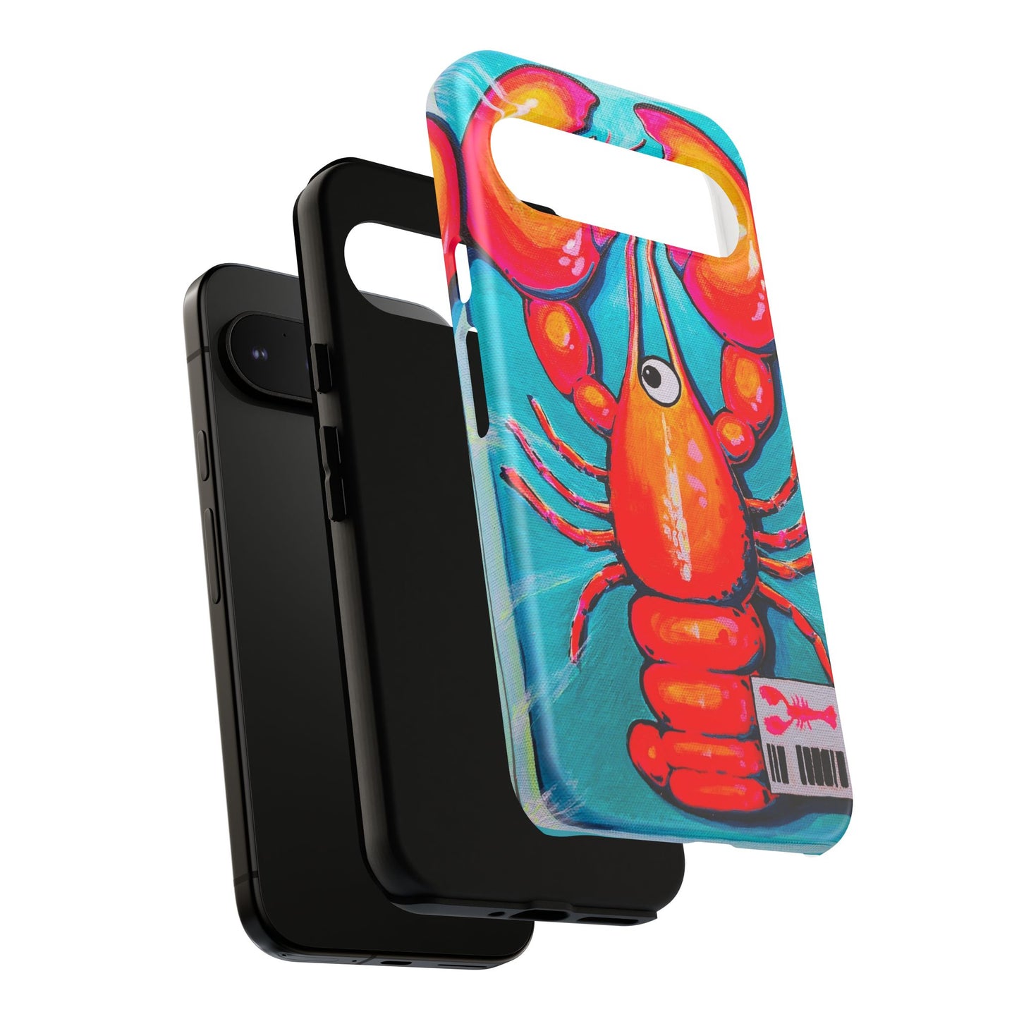 Neon Lobster Tough Phone Case