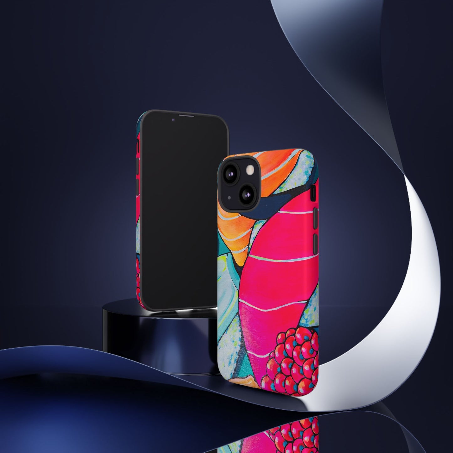 Neon Sushi Tough Phone Case