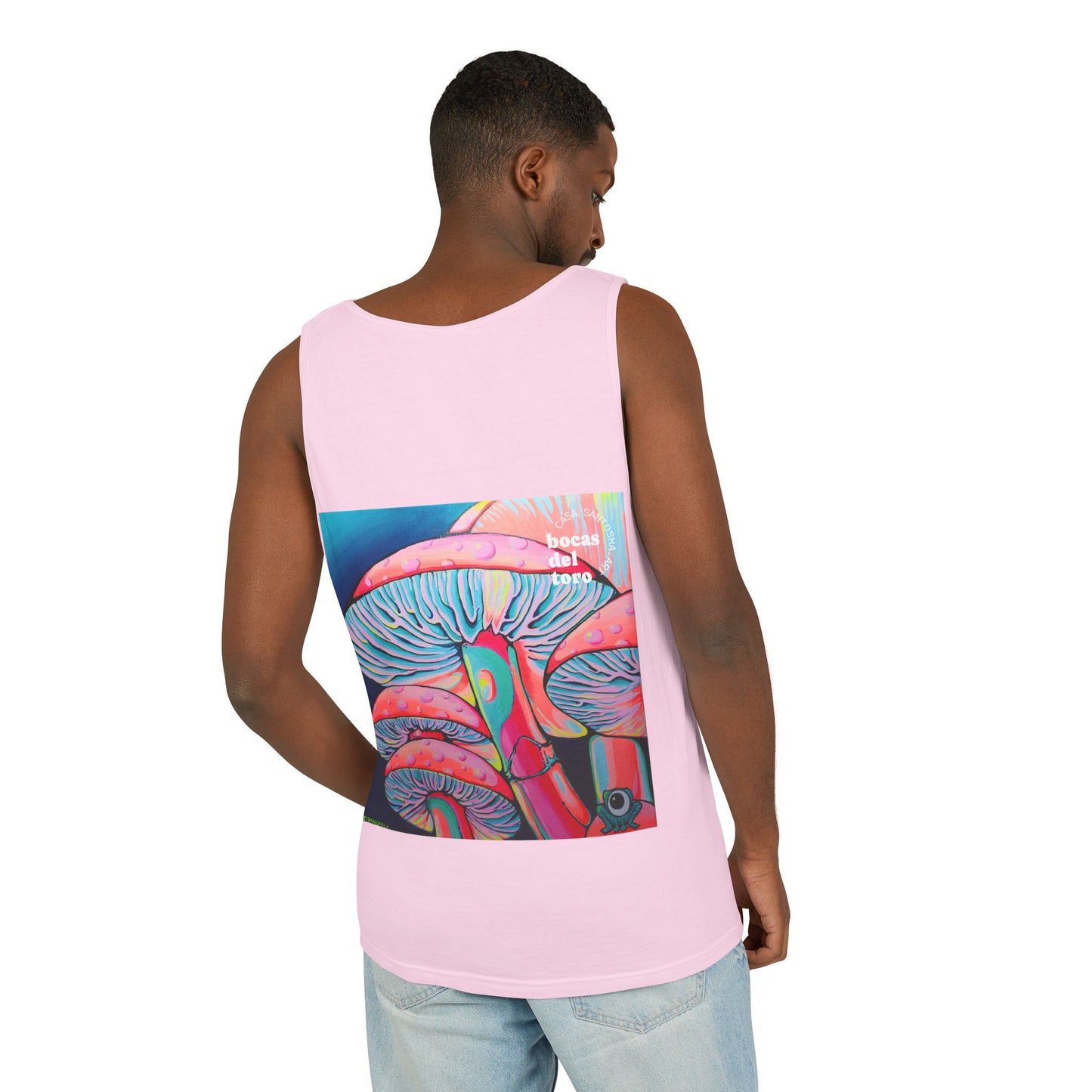 Unisex Trippy Mushrooms Tank Top - Perfect for Summer Vibes