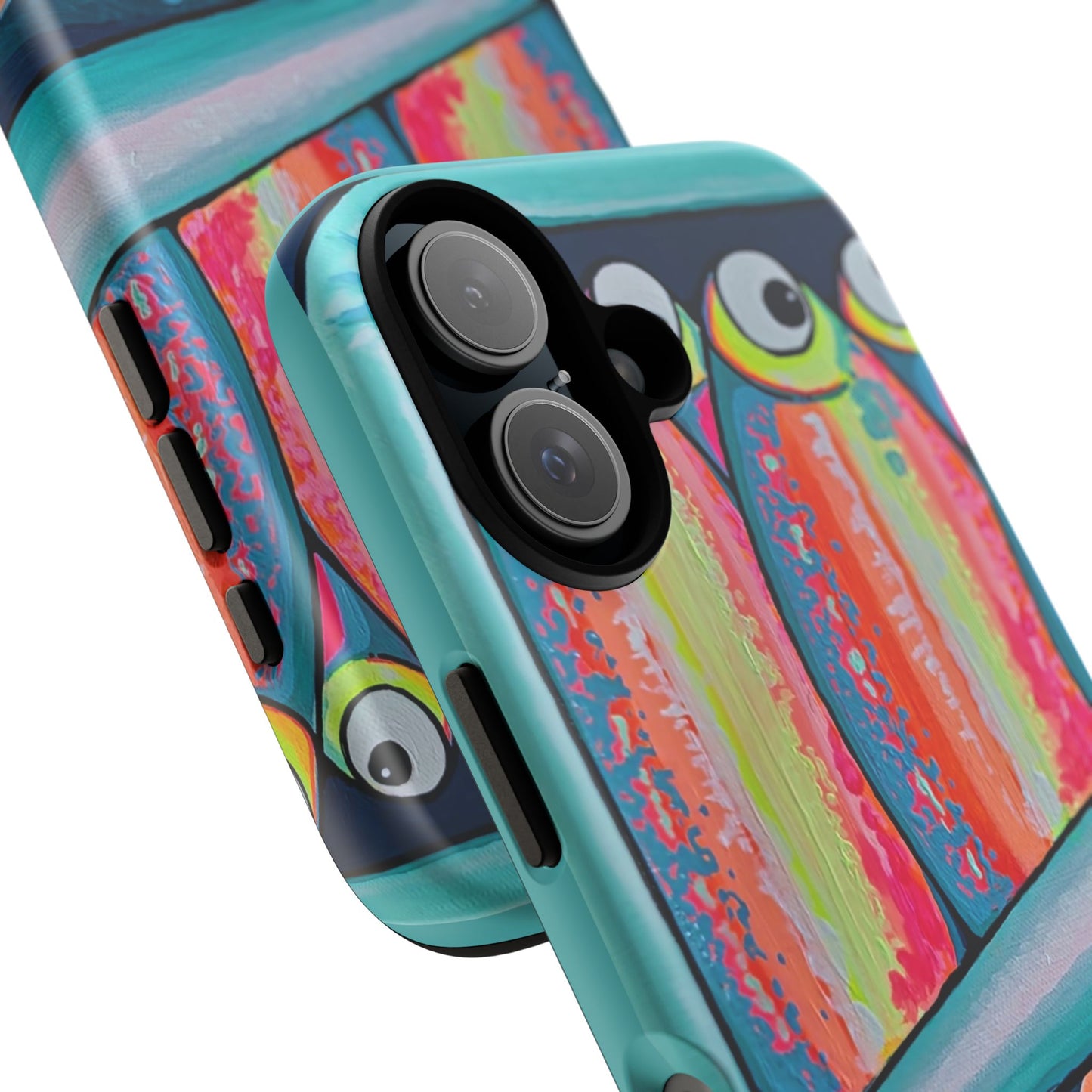 Neon Sardines Tough Phone Case