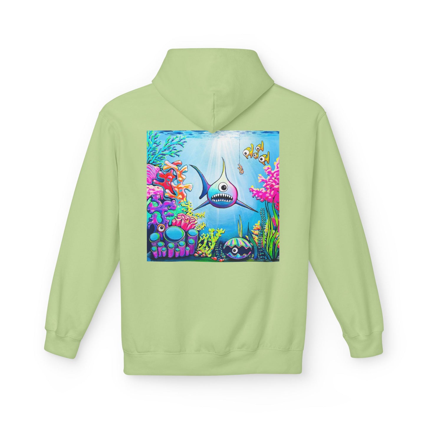 Unisex Cyclops Shark Soft Hoodie