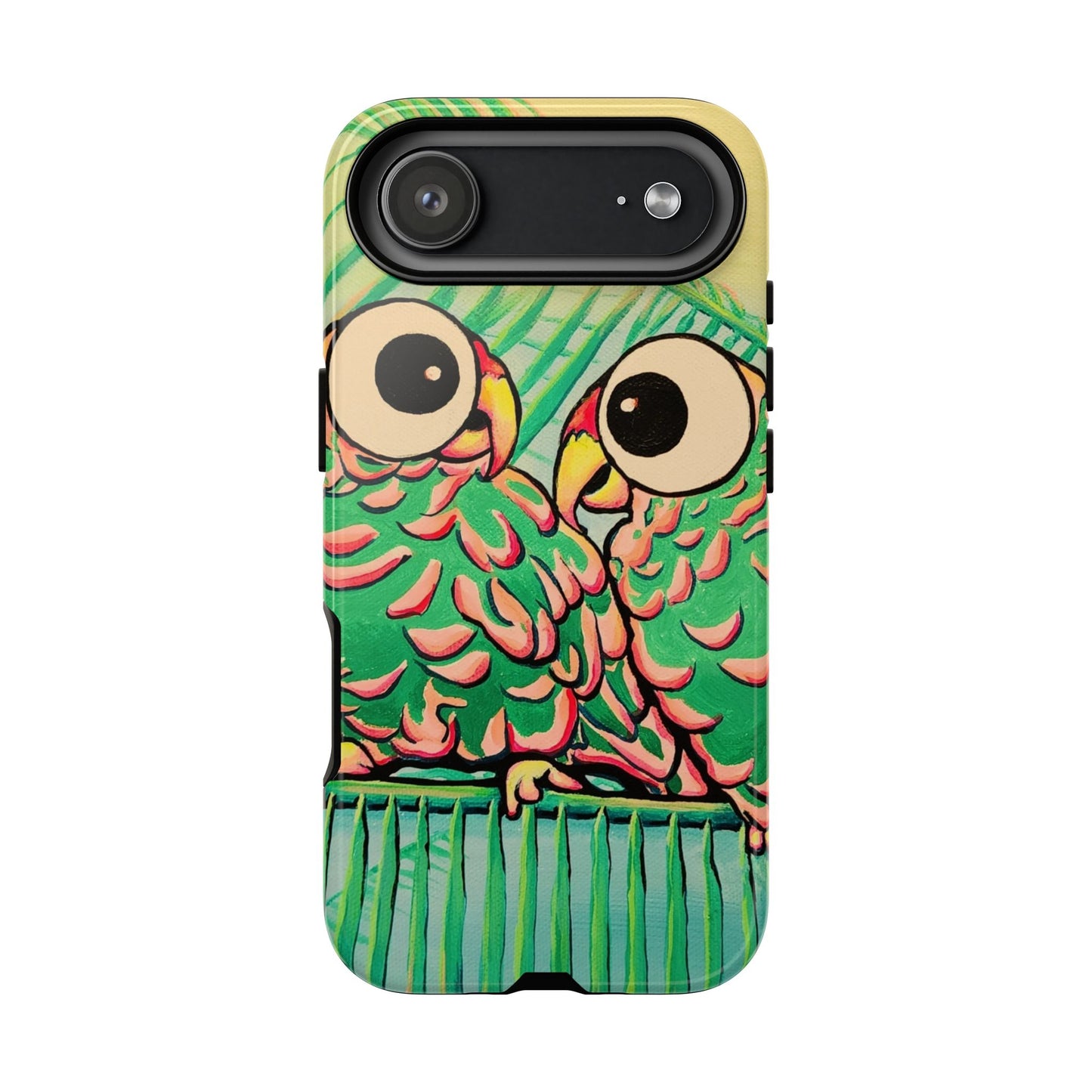 Chatty Cyclops Parrots Tough Phone Case