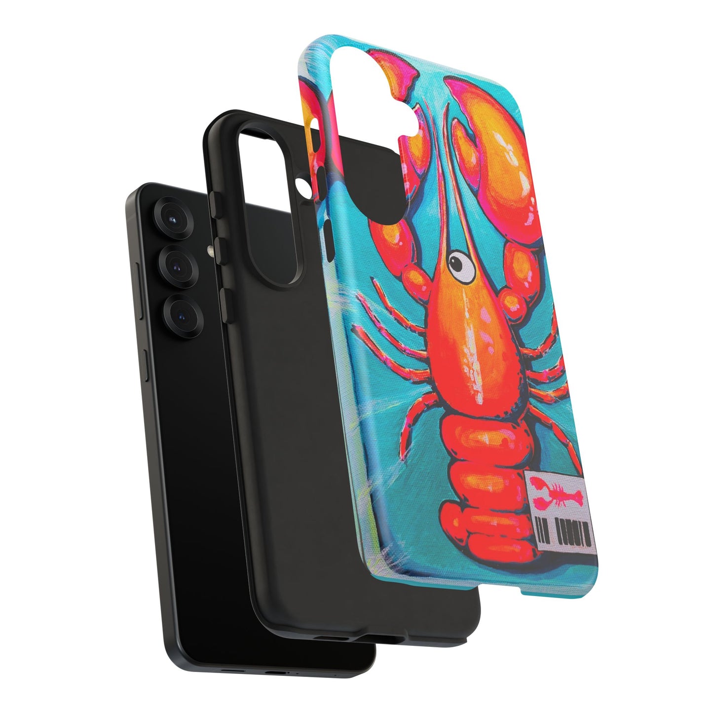Neon Lobster Tough Phone Case
