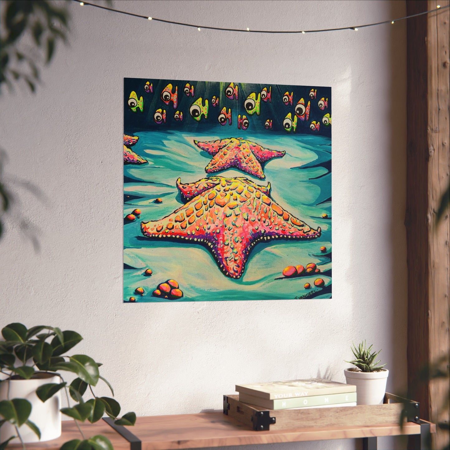 Cyclops Starfish Giclée Art Poster