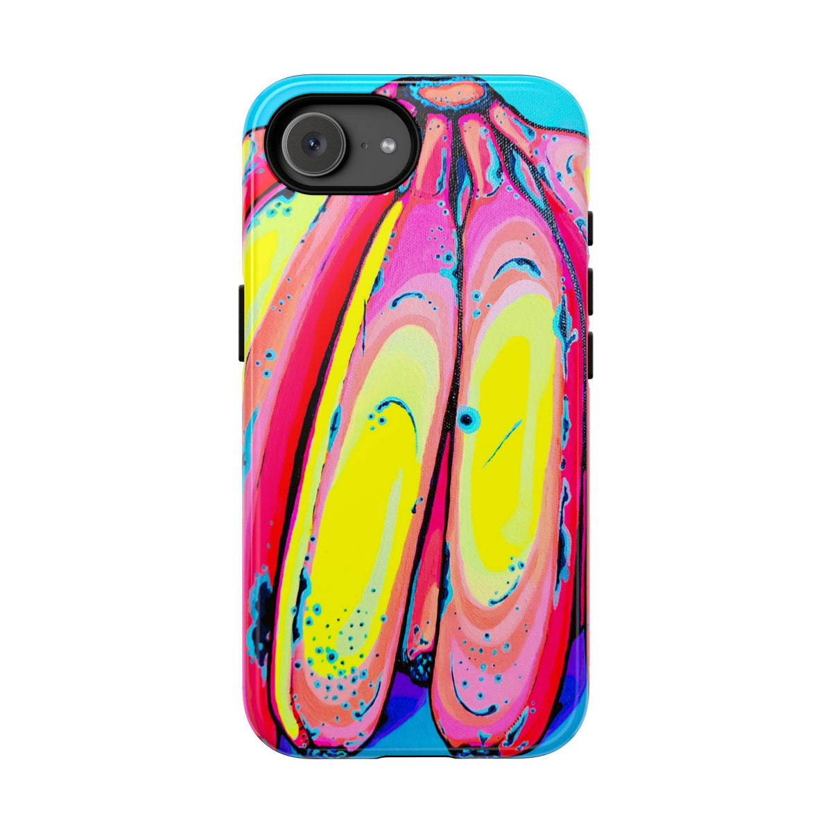 Neon Fat Bananas Tough Phone Case