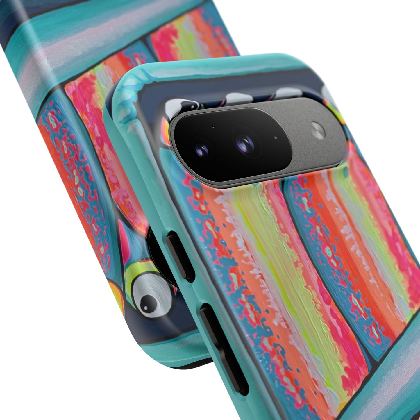Neon Sardines Tough Phone Case