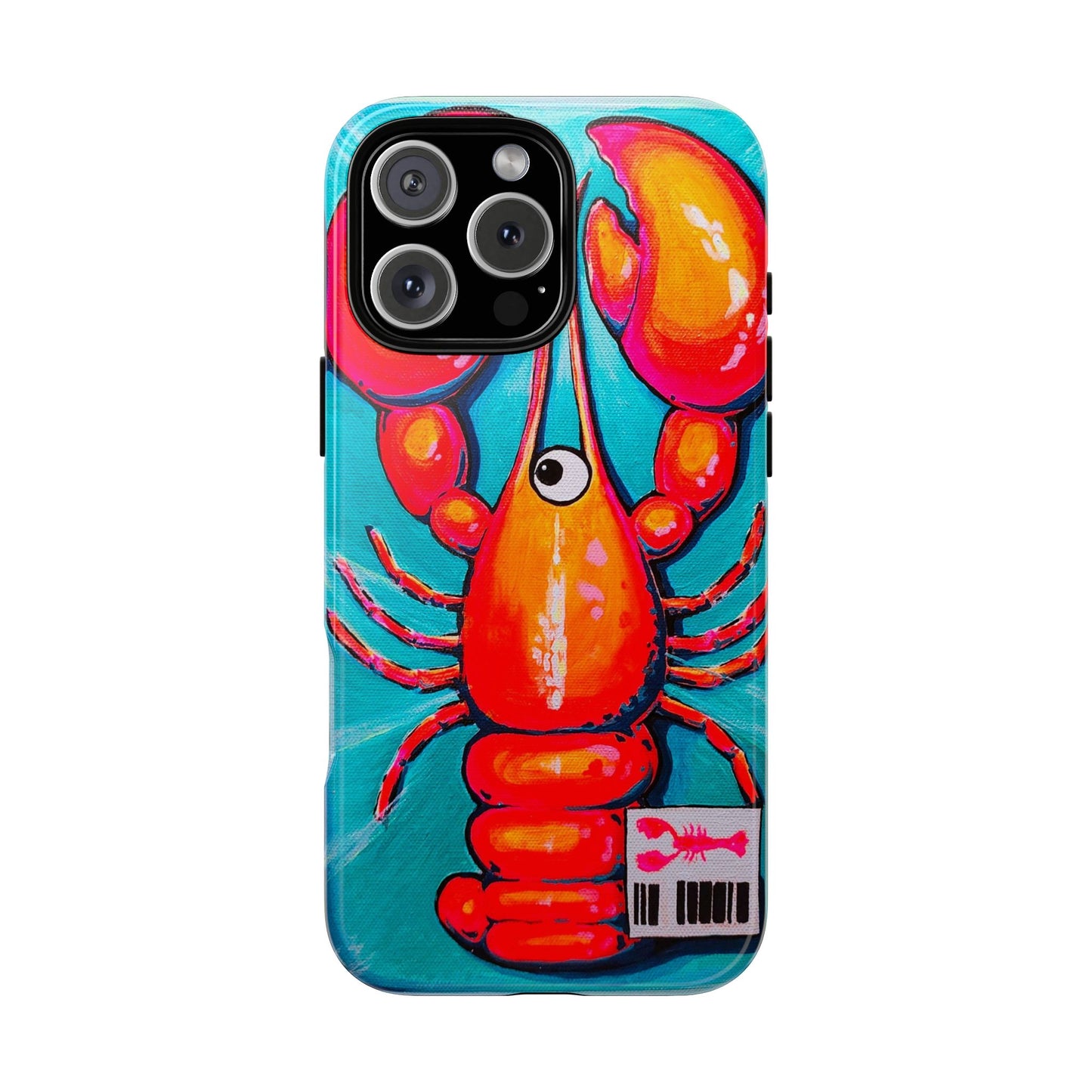 Neon Lobster Tough Phone Case