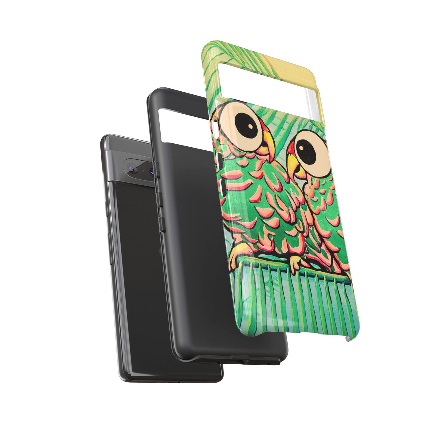 Chatty Cyclops Parrots Tough Phone Case