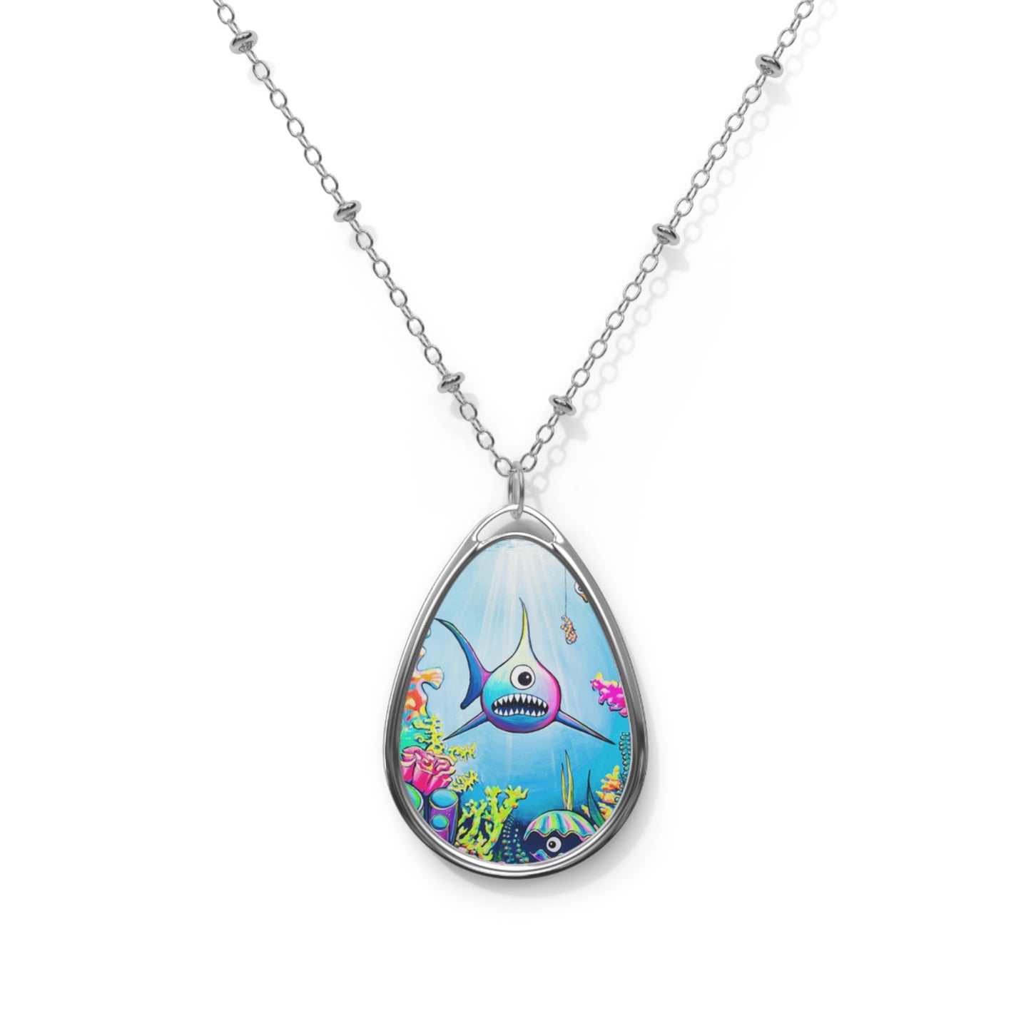 Cyclops Shark Necklace