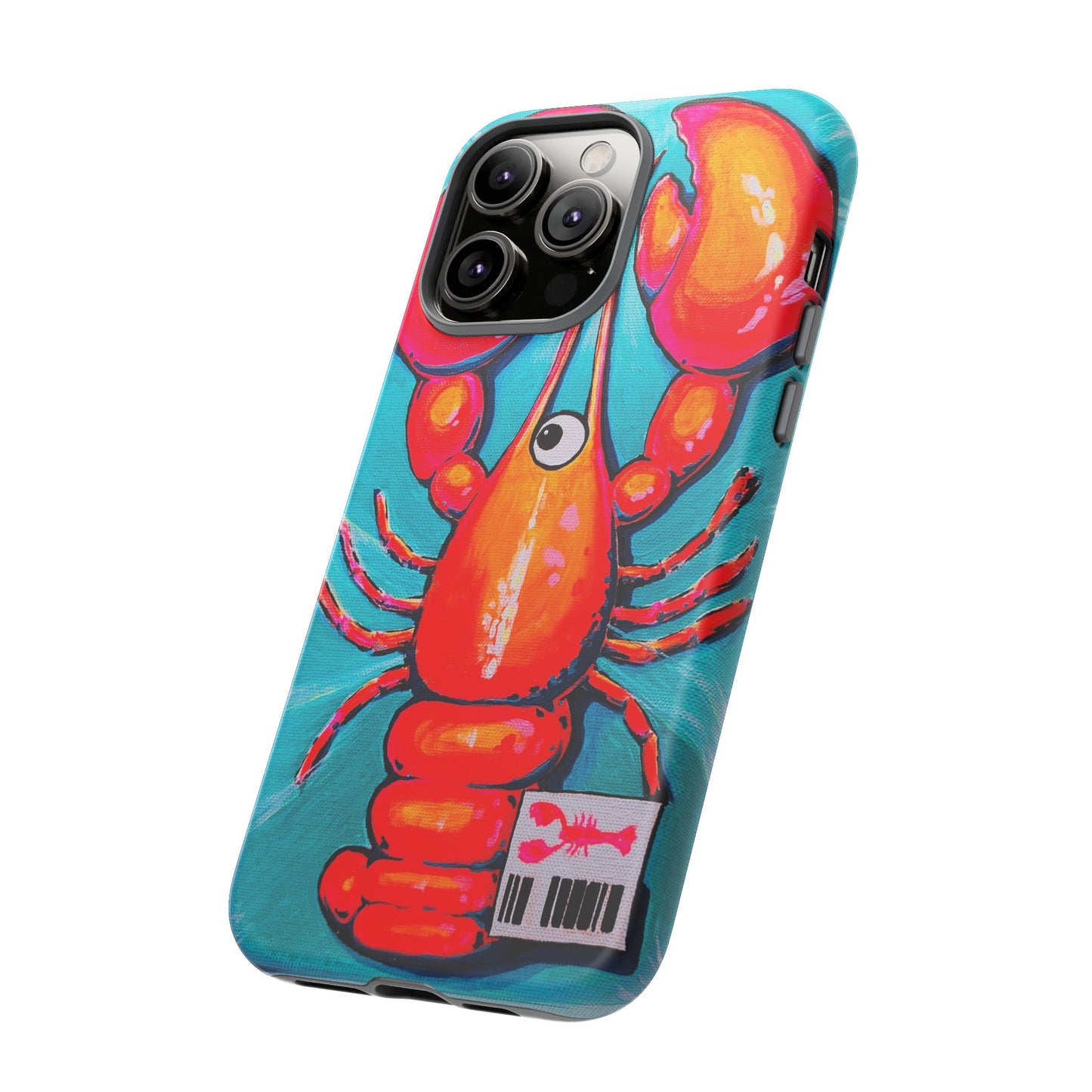 Neon Lobster Tough Phone Case