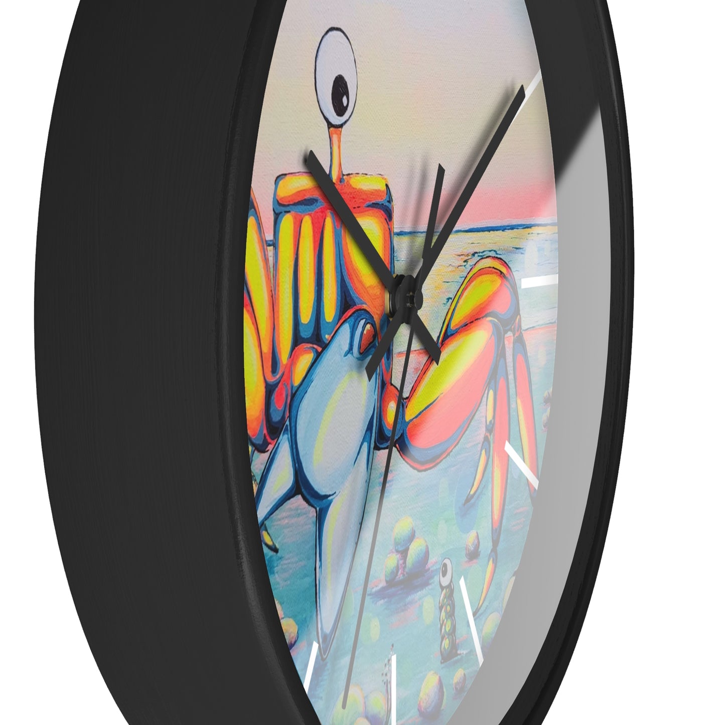Cyclops Crab Pop Art Wall Clock