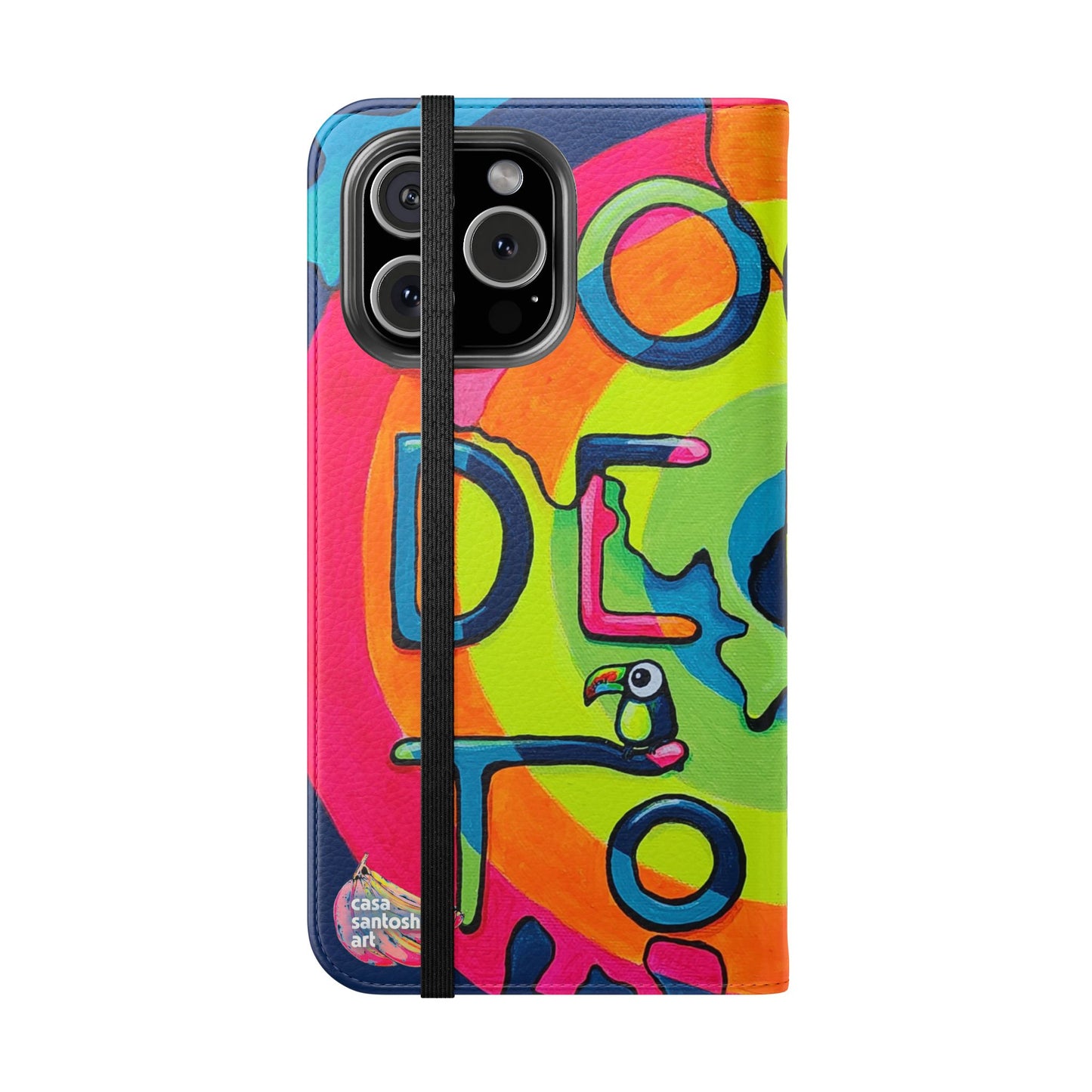Bocas Del Toro Islands Flip Phone Case – Wallet Cover with Card Slots