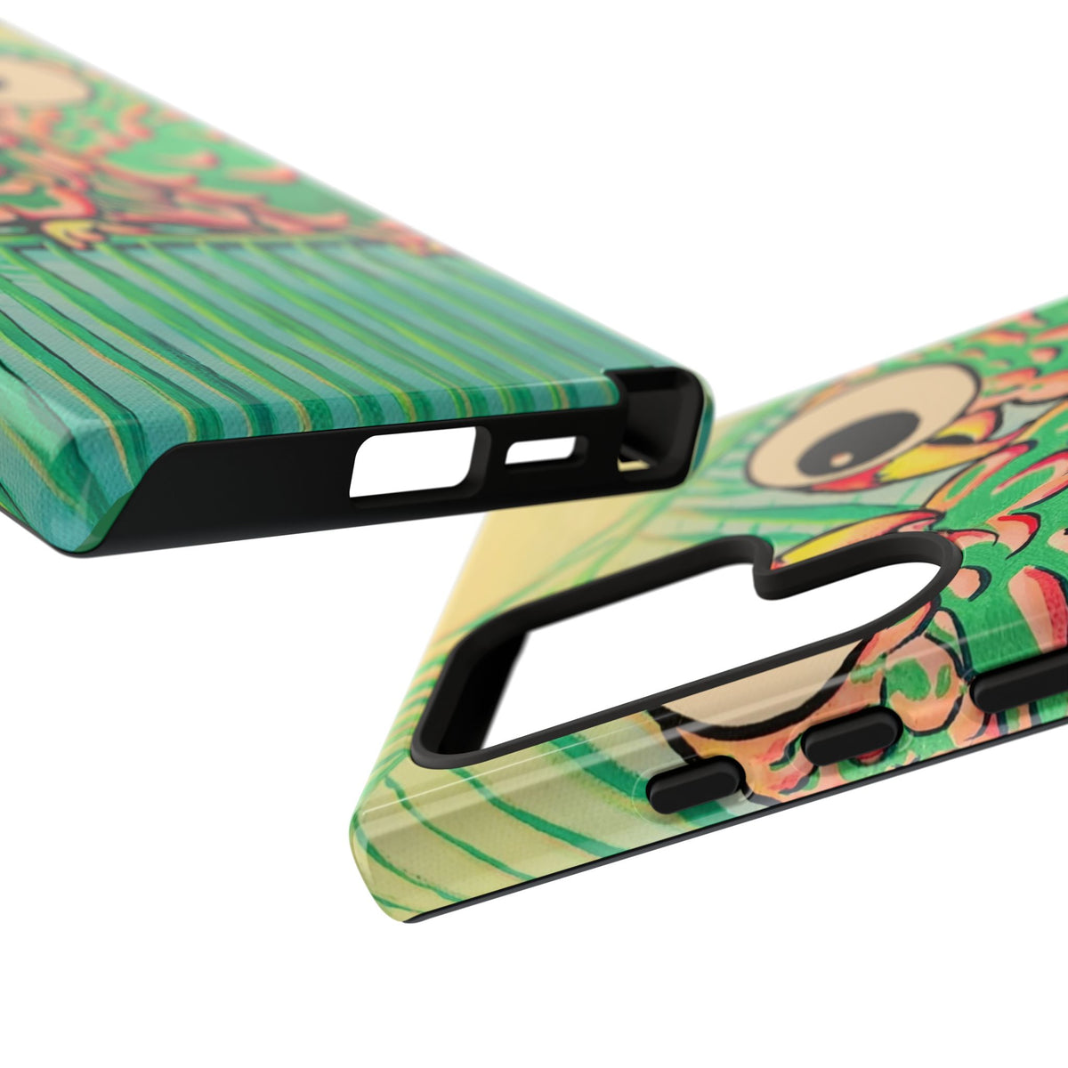 Chatty Cyclops Parrots Tough Phone Case