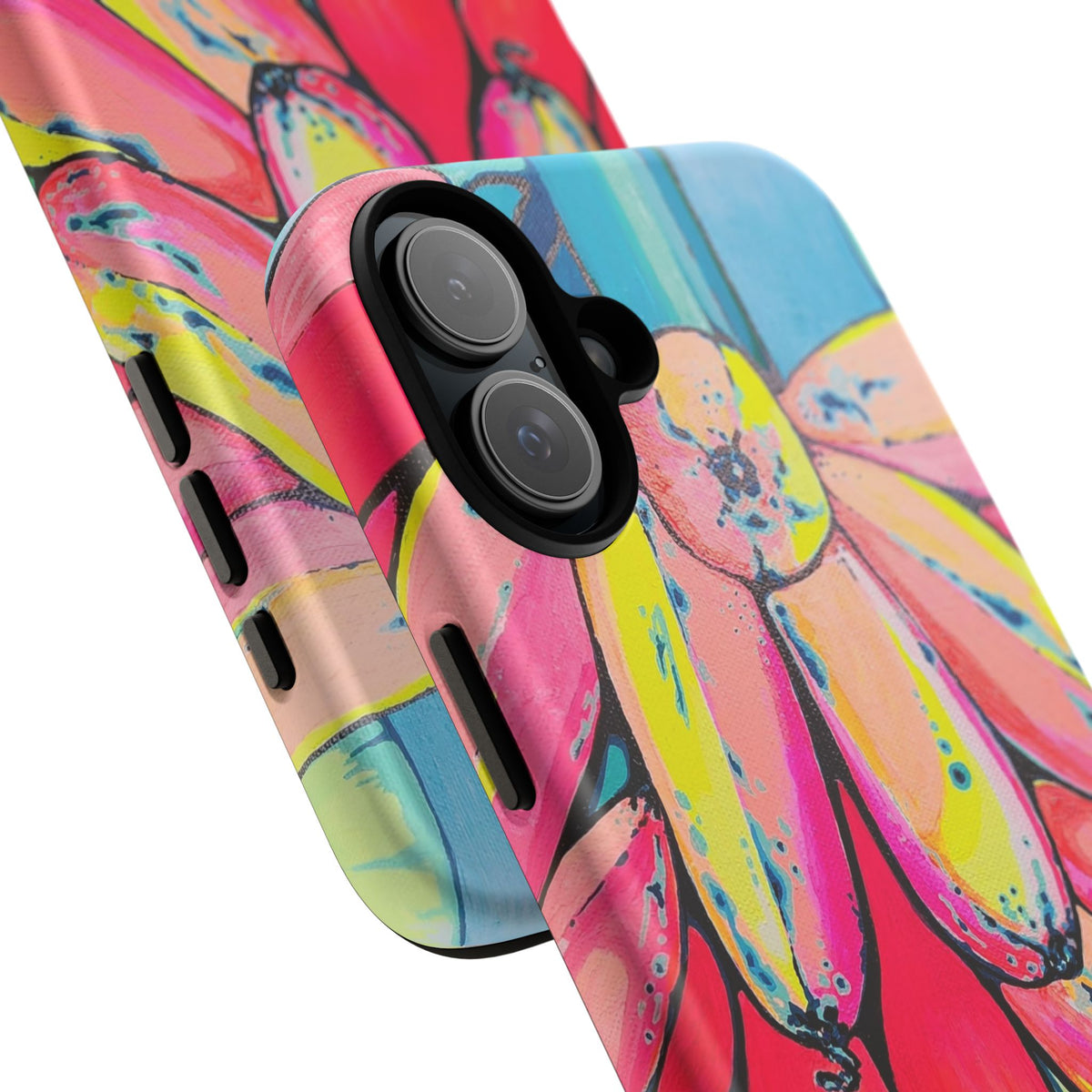Neon Primitivo Bananas Tough Phone Case