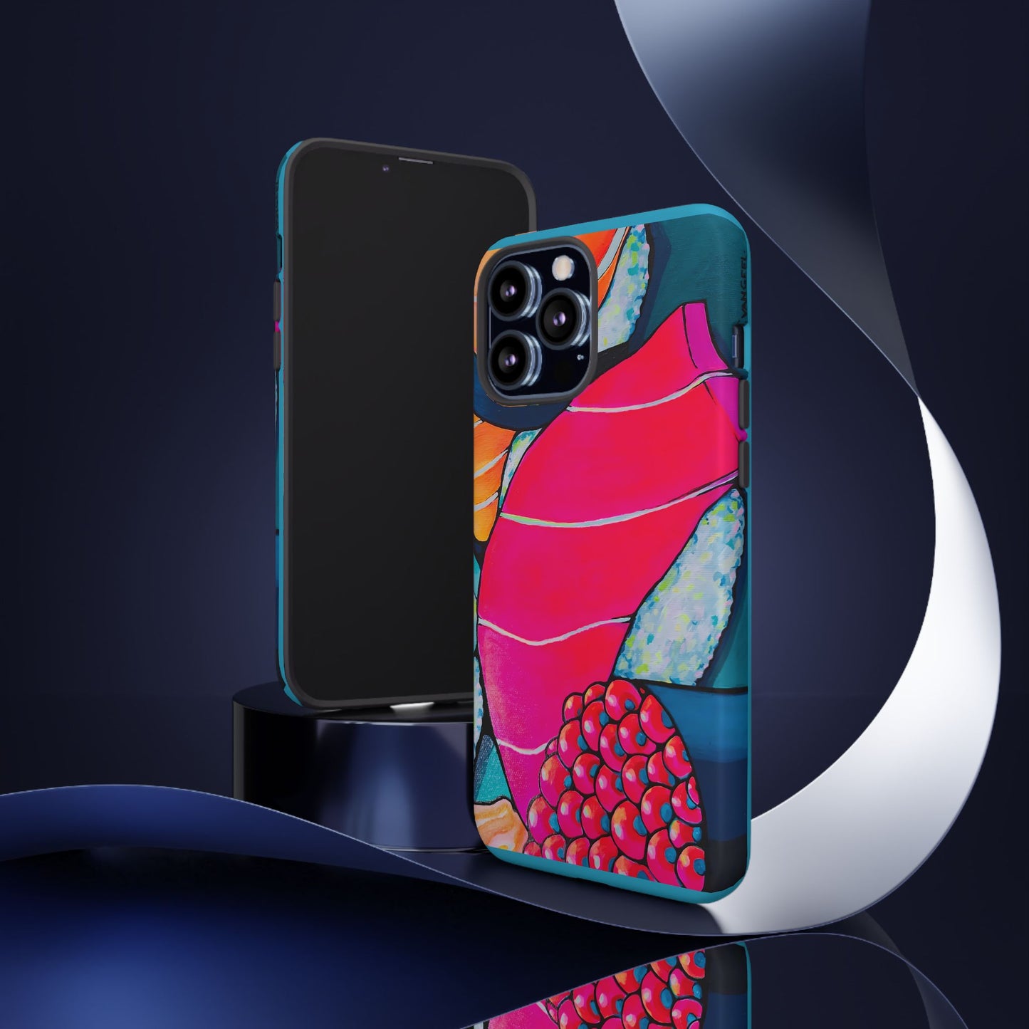 Coque de téléphone résistante Néon Sushi