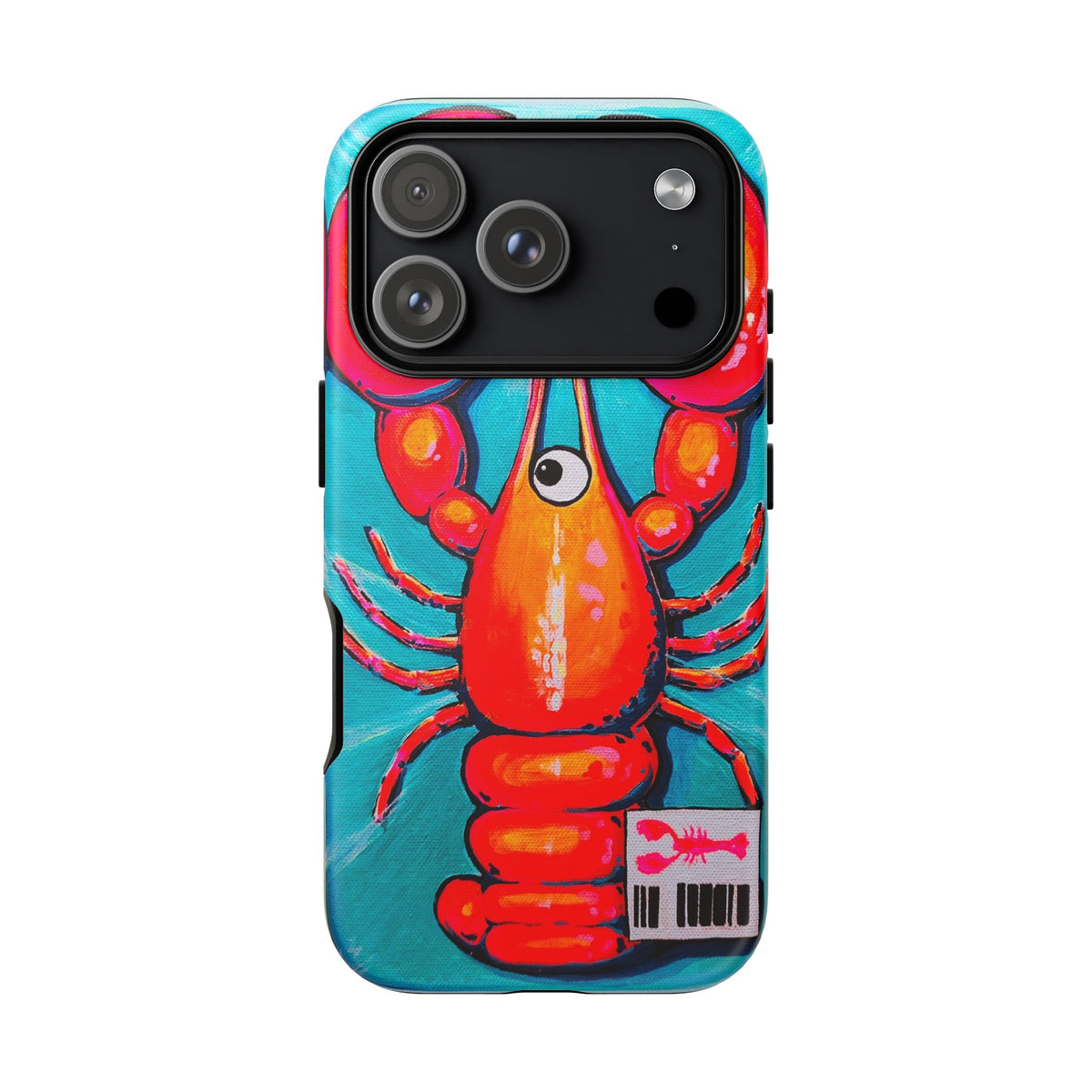 Neon Lobster Tough Phone Case