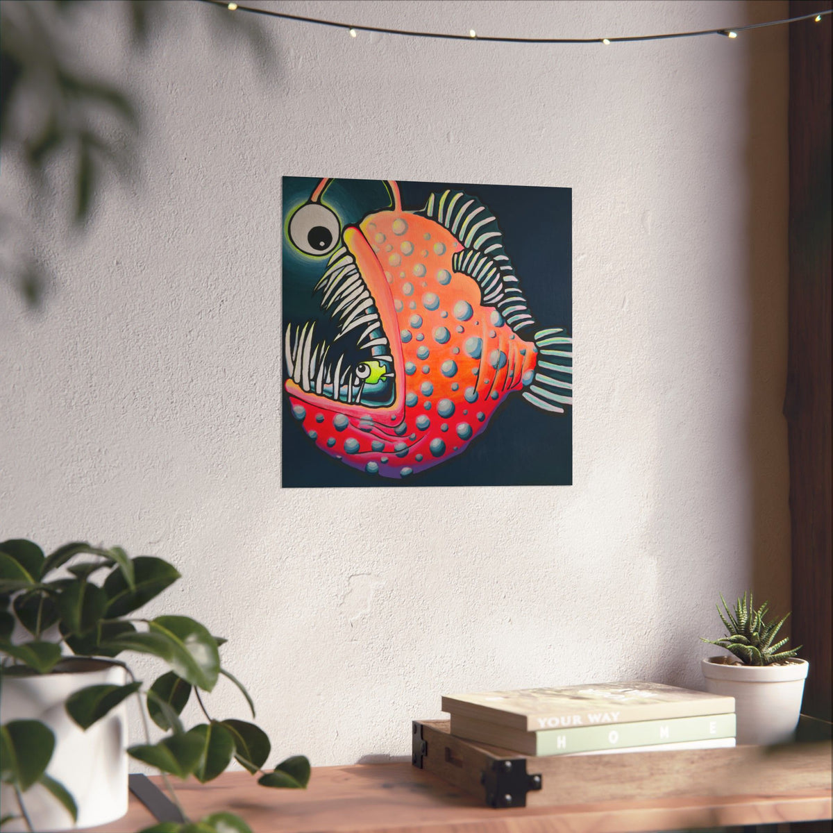 Cyclops Anglerfish Giclée Art Poster