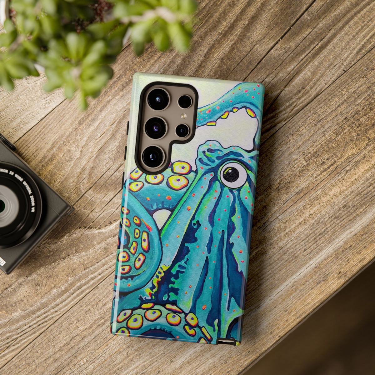 Cyclops Octopus Tough Phone Case